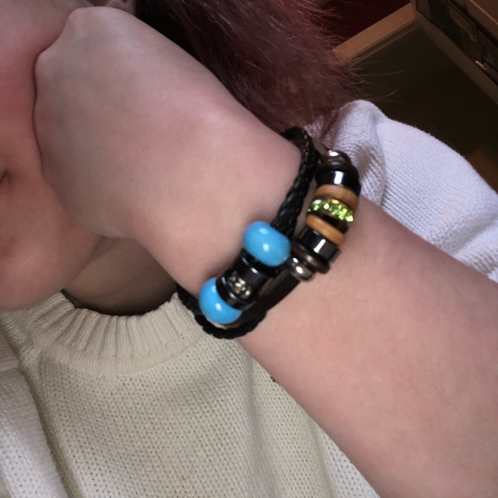 Rustic multilayer bracelet - Picture 3 of 3